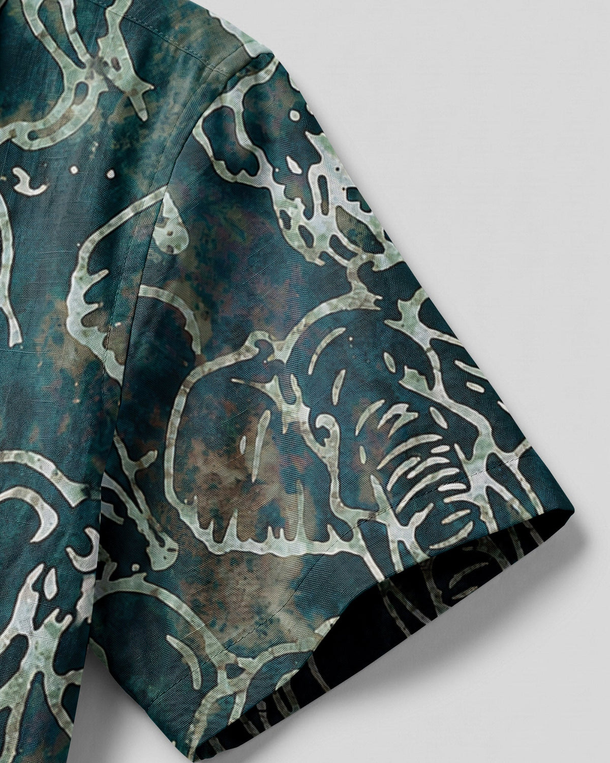 ELEPHANT PATTERN CAMP SHIRT - TLHN1806261