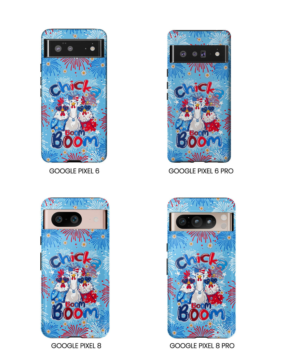 CHICKA BOOM BOOM HIPPIE CHICKEN PHONE CASE - TY0406261