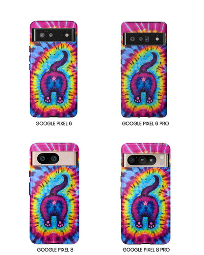 CAT COLORFUL SWIRL PATTERN PHONE CASE - TLTW1404263