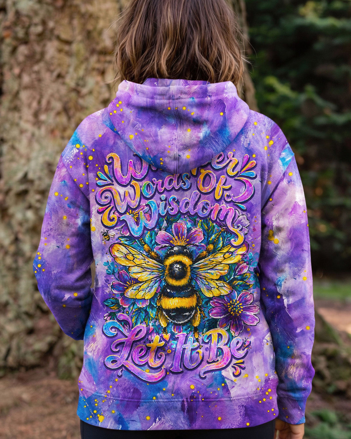 WHISPER WORDS OF WISDOM LET IT BE BEE  ALL OVER PRINT  - TLNO2304261