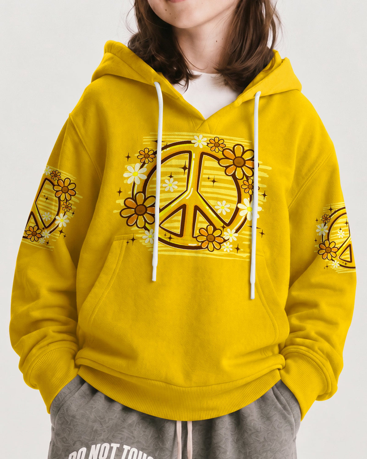 I'M NOT SHORT DUCK HIPPIE KIDS ALL OVER PRINT - TYPQ1206262