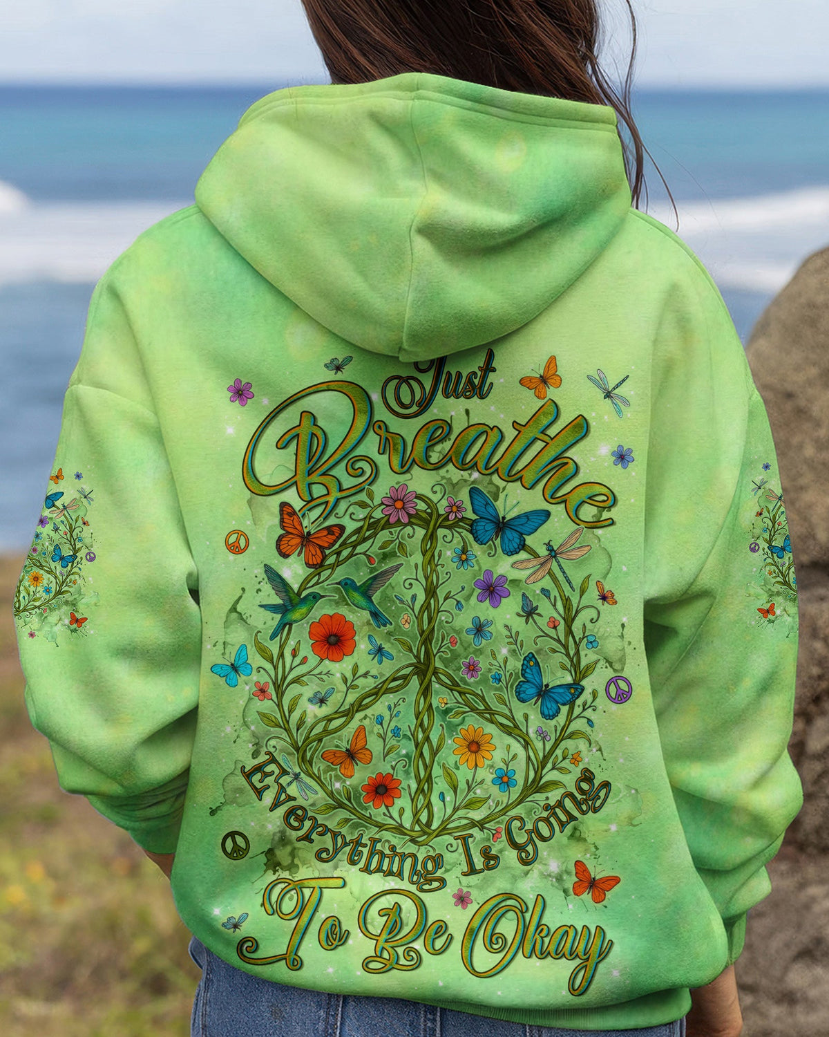 JUST BREATHE PEACE ALL OVER PRINT - TYLN1004263