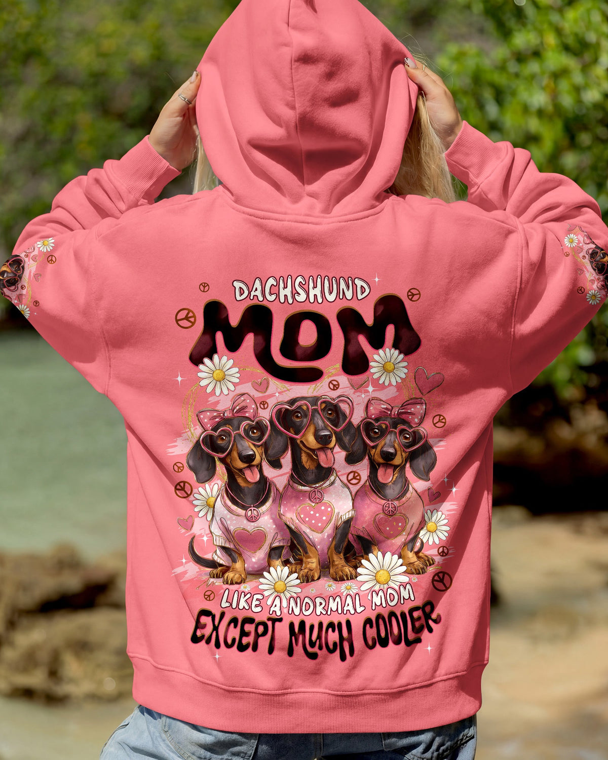DACHSHUND MOM DOG ALL OVER PRINT - TYPQ2005261