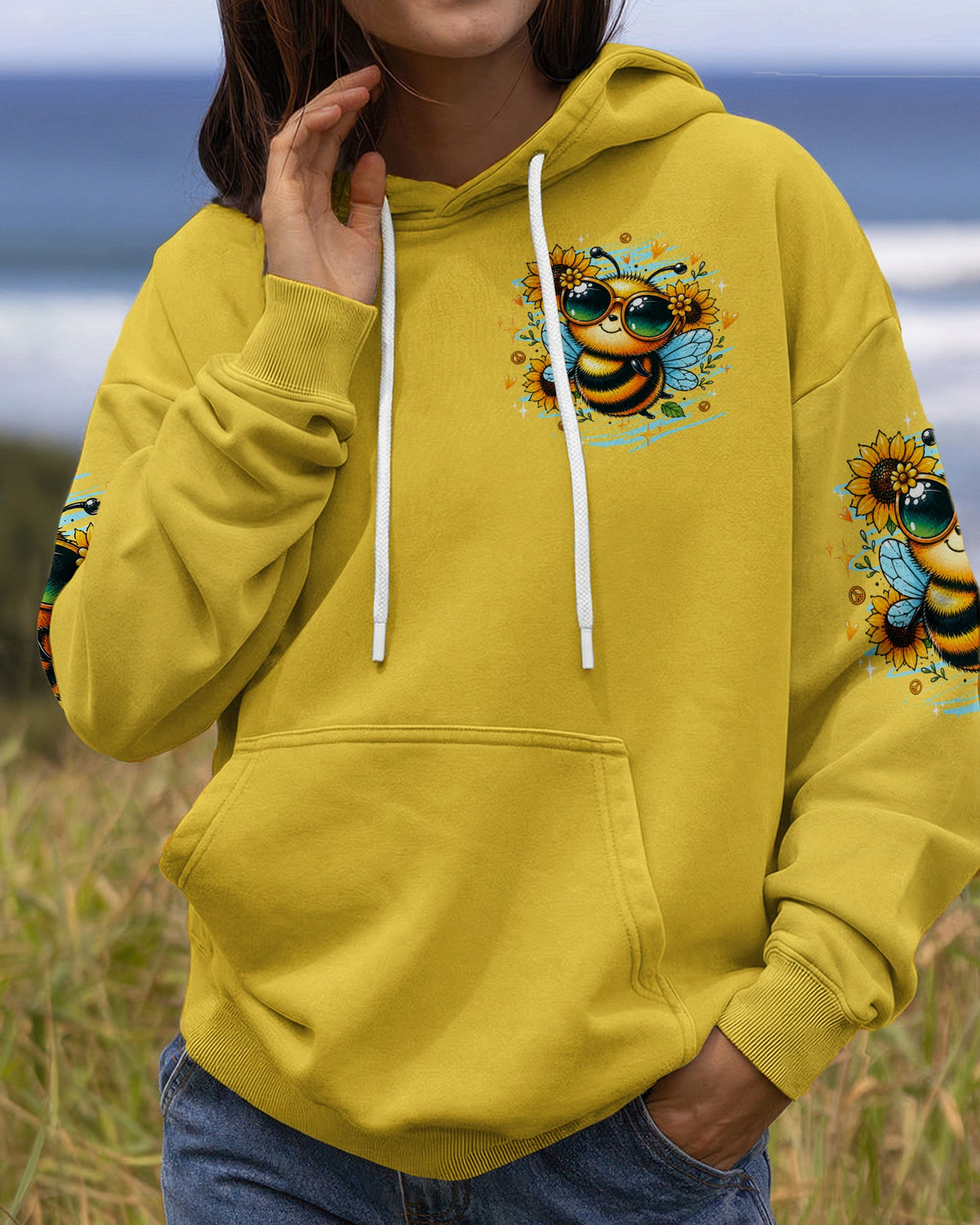 BEE HUMBLE BEE KIND BEE ALL OVER PRINT - TLTW0707264