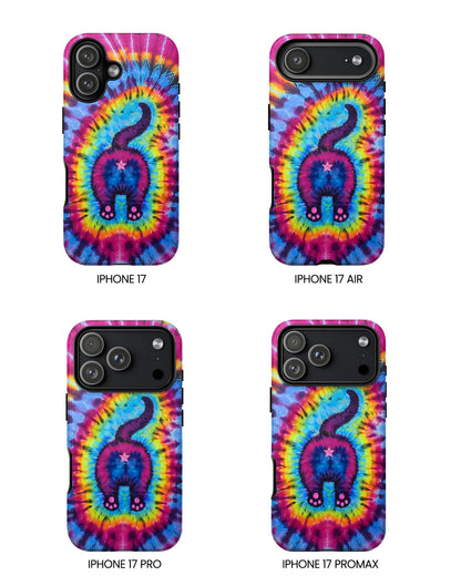 CAT COLORFUL SWIRL PATTERN PHONE CASE - TLTW1404263