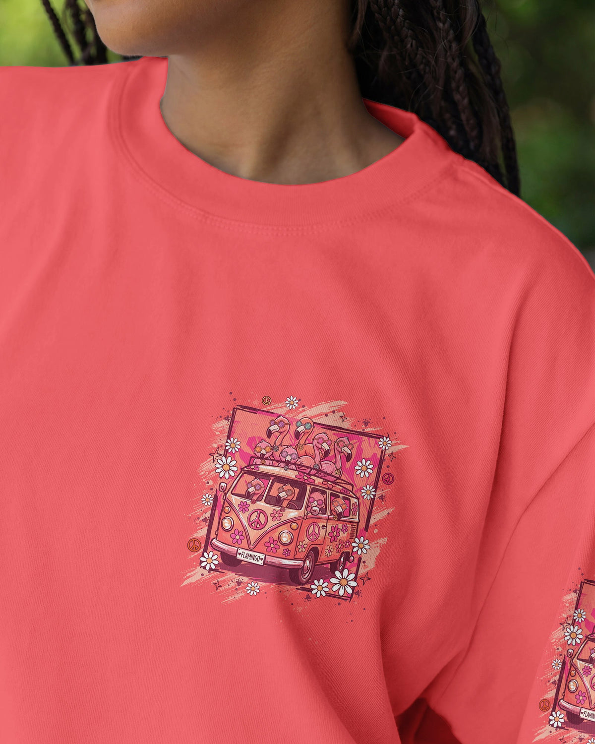 LET'S GO GIRLS FLAMINGO ALL OVER PRINT - TYLN0707263