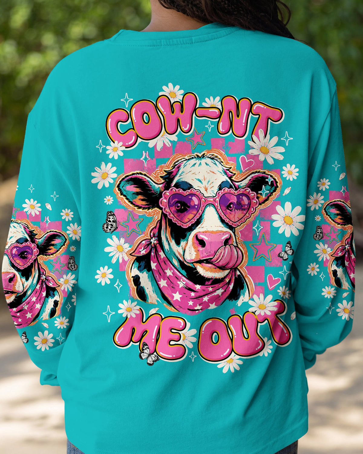 COW-NT ME OUT FUNNY ALL OVER PRINT - TLNT1306262
