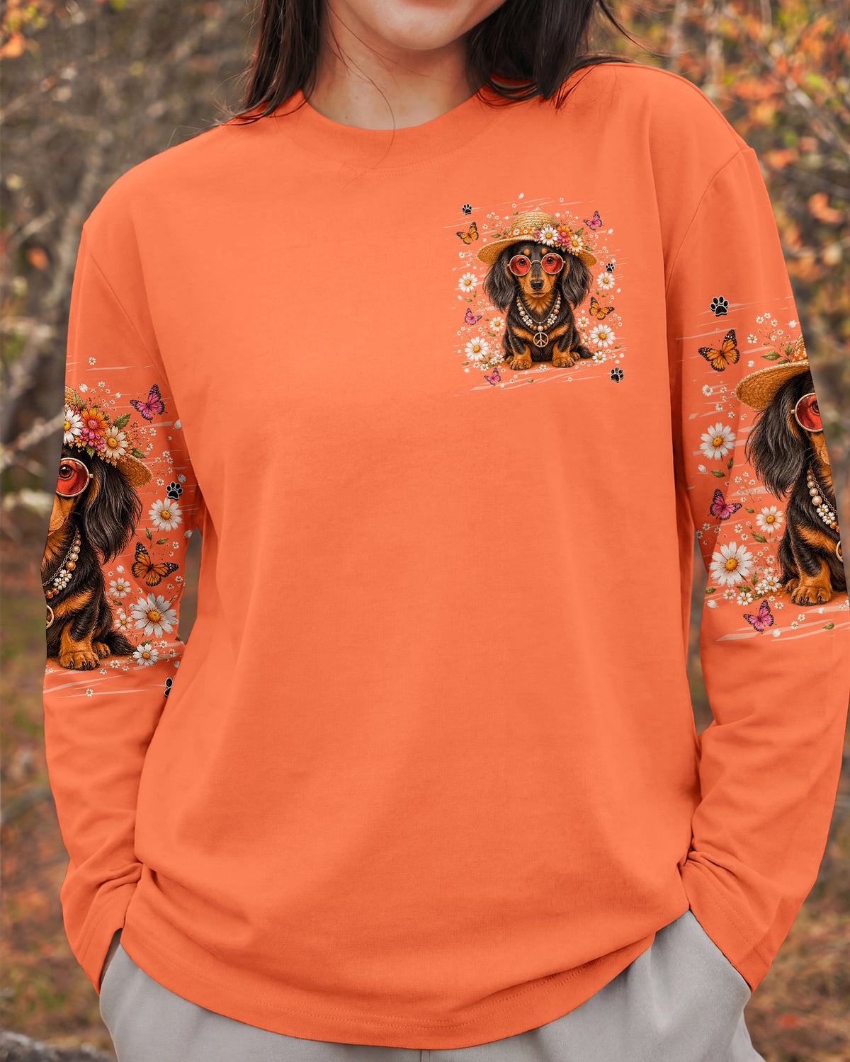 SUCK IT UP BUTTERCUP DACHSHUND DOG ALL OVER PRINT - TLHN2805262