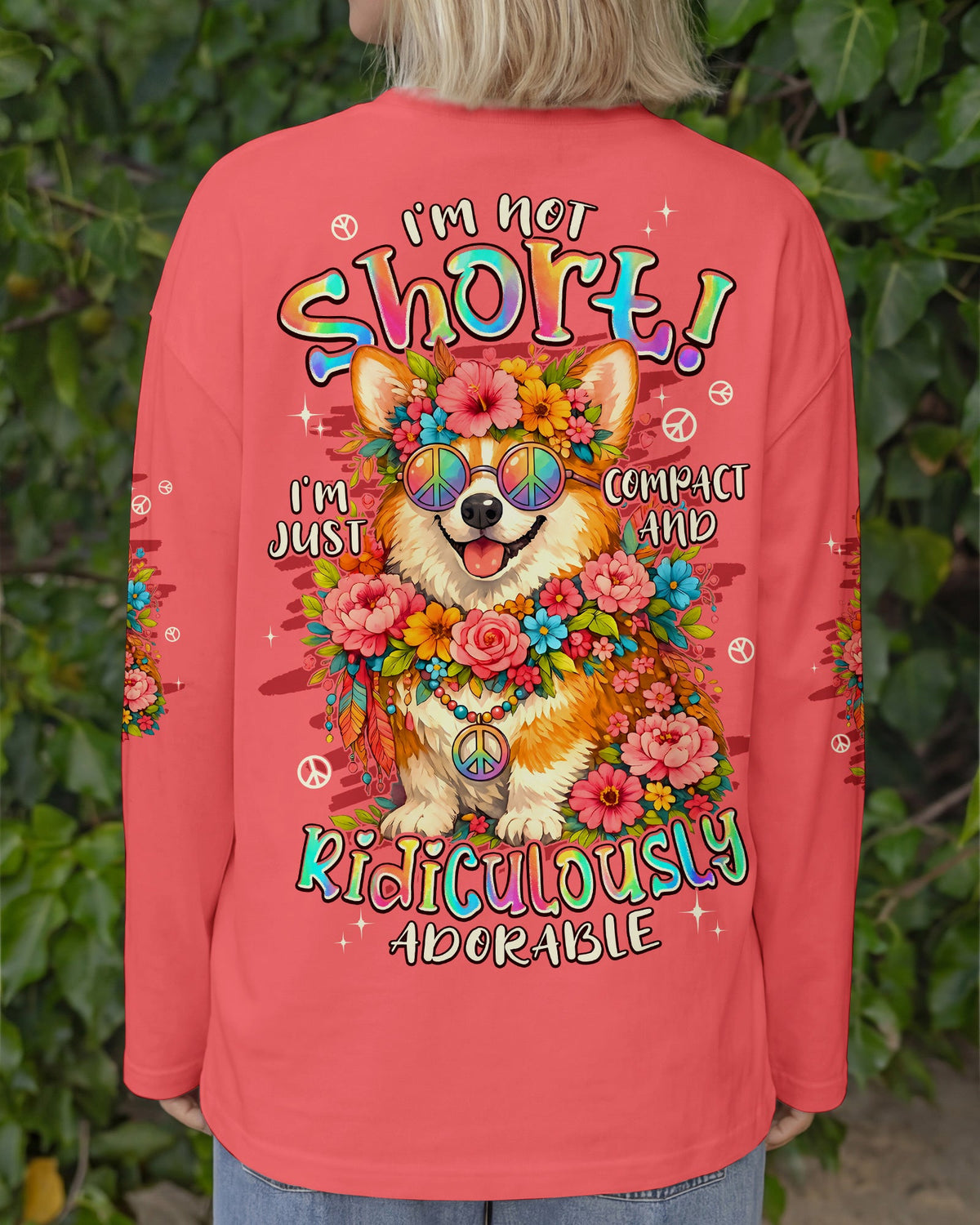 I'M NOT SHORT CORGI DOG ALL OVER PRINT - TYPQ1805262