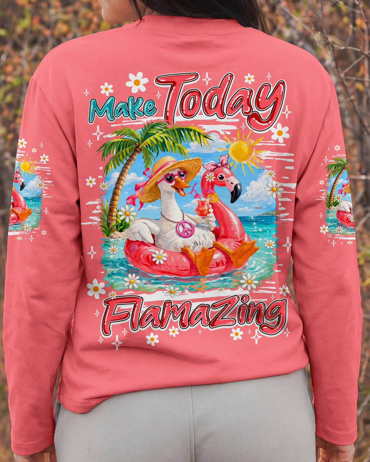 MAKE TODAY FLAMAZING GOOSE ALL OVER PRINT - TY2204262