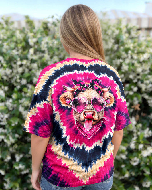 HEIFER COW HEART SWIRL ALL OVER PRINT  - TLNT2406263
