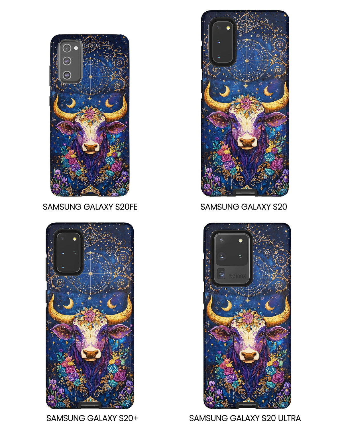 HIPPIE MAGIC COW  PHONE CASE - TLNT2304262