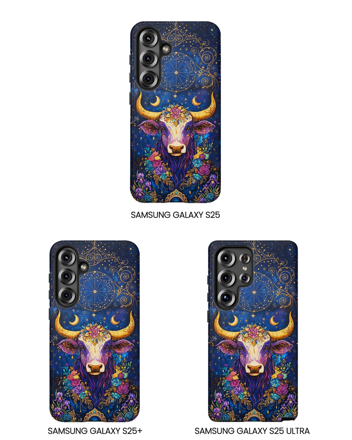 HIPPIE MAGIC COW  PHONE CASE - TLNT2304262