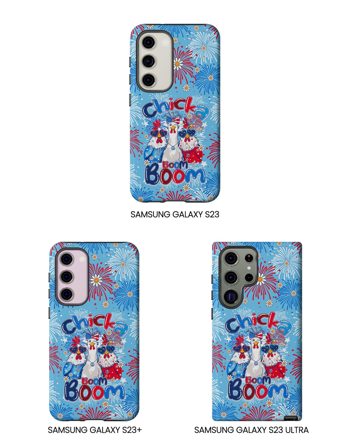 CHICKA BOOM BOOM HIPPIE CHICKEN PHONE CASE - TY0406261