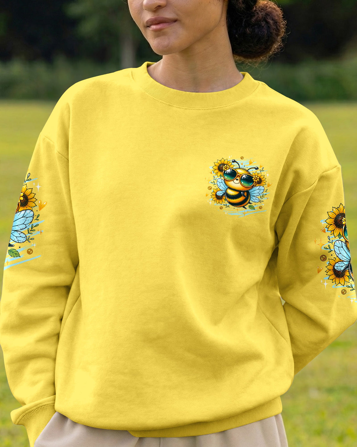 BEE HUMBLE BEE KIND BEE ALL OVER PRINT - TLTW0707264