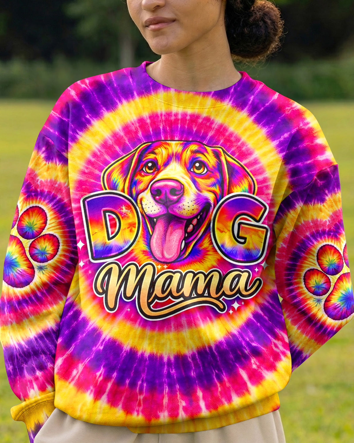 DOG MAMA LABRADOR   ALL OVER PRINT  - TLNT2104263