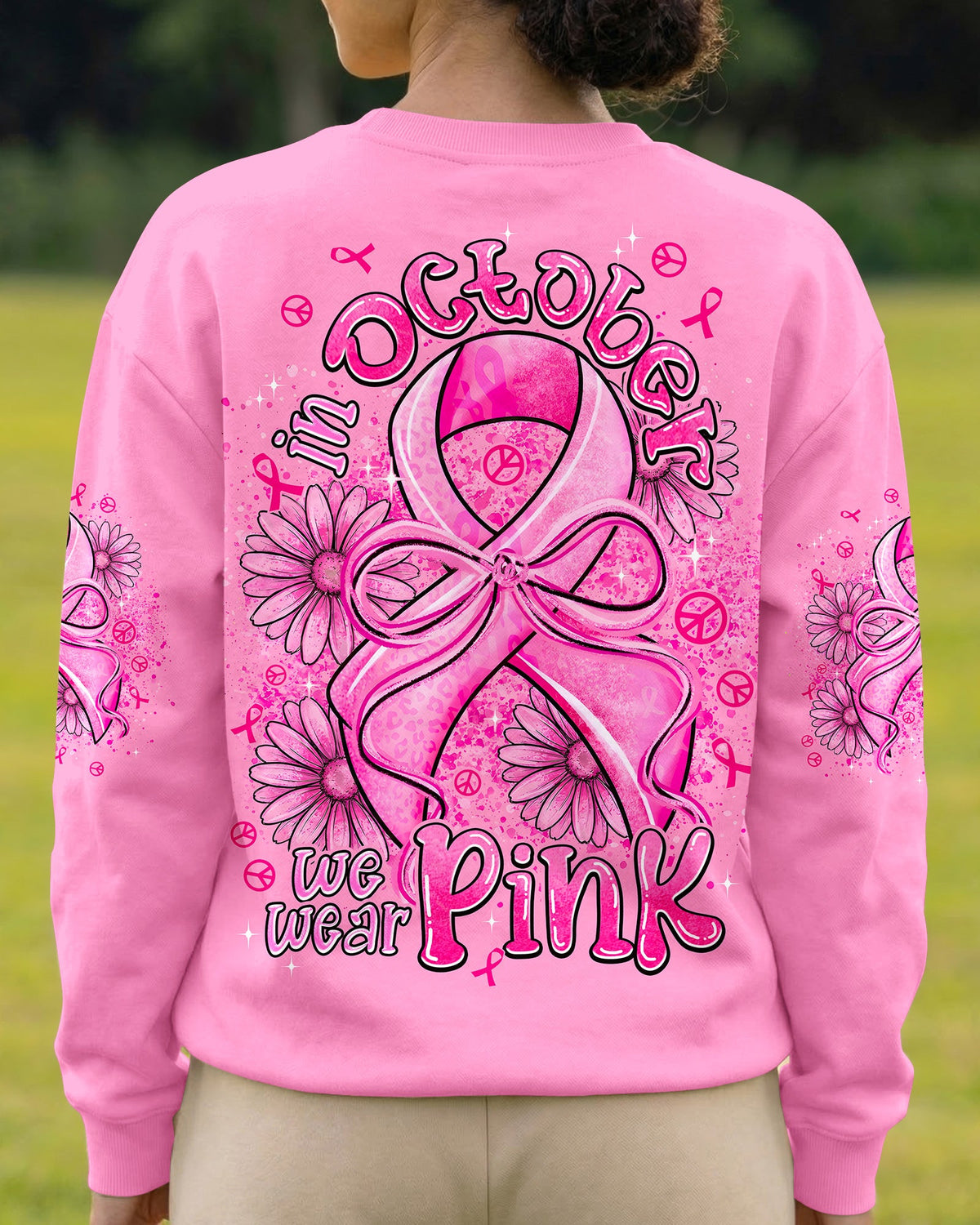 IN OCTOBER WE WEAR PINK BREAST CANCER AWARENESS ALL OVER PRINT - TYPQ2506262