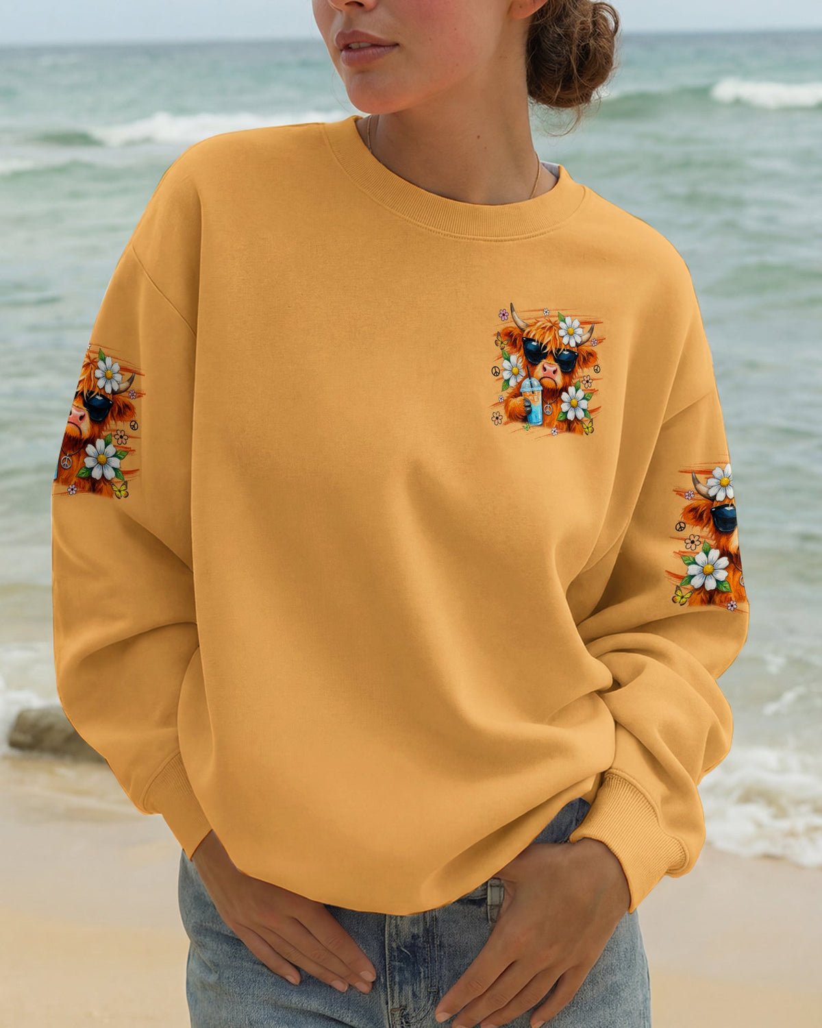 SUCK IT UP BUTTERCUP COW ALL OVER PRINT - TYLN1106261