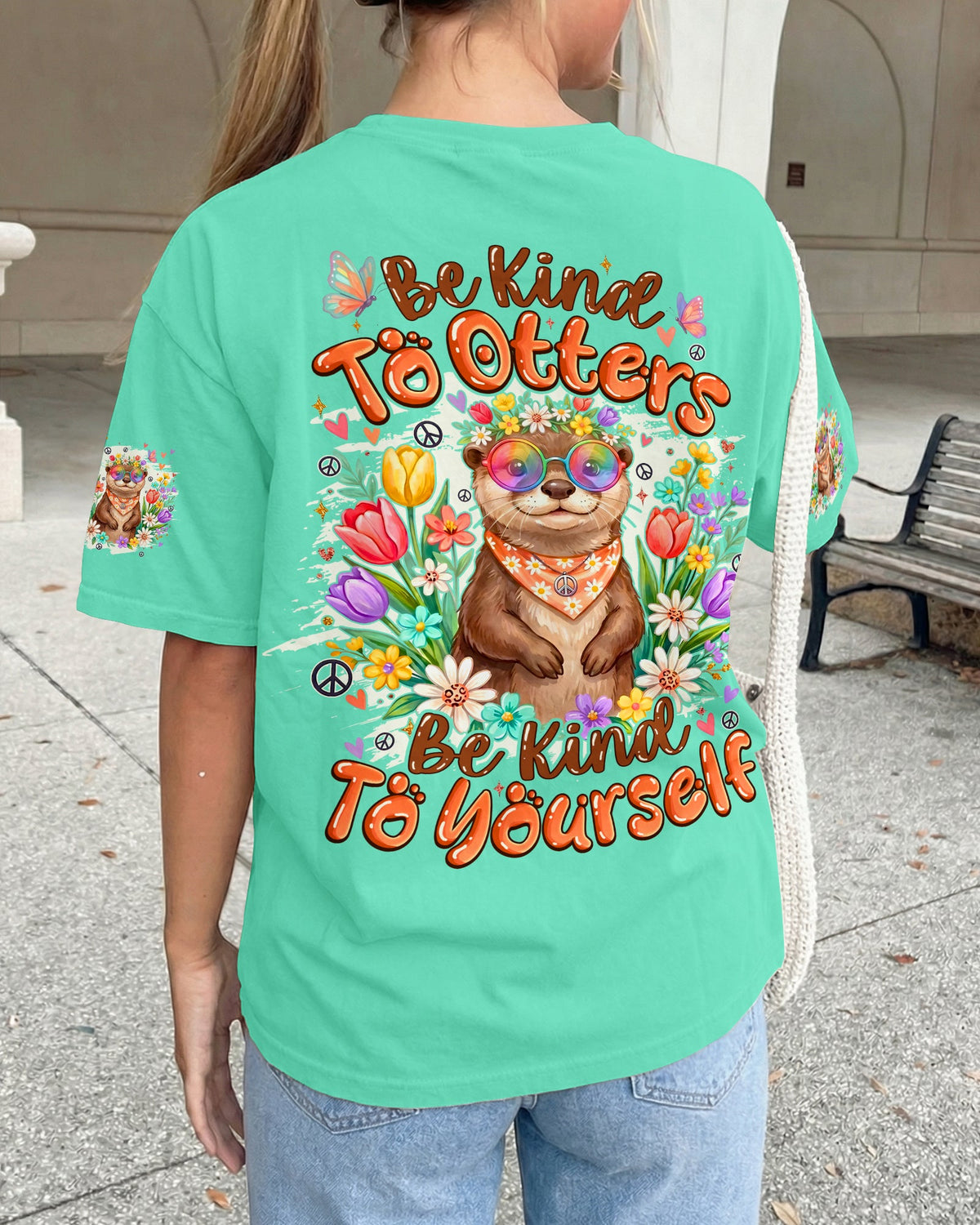 BE KIND TO OTTERS ALL OVER PRINT - TYQY1605261