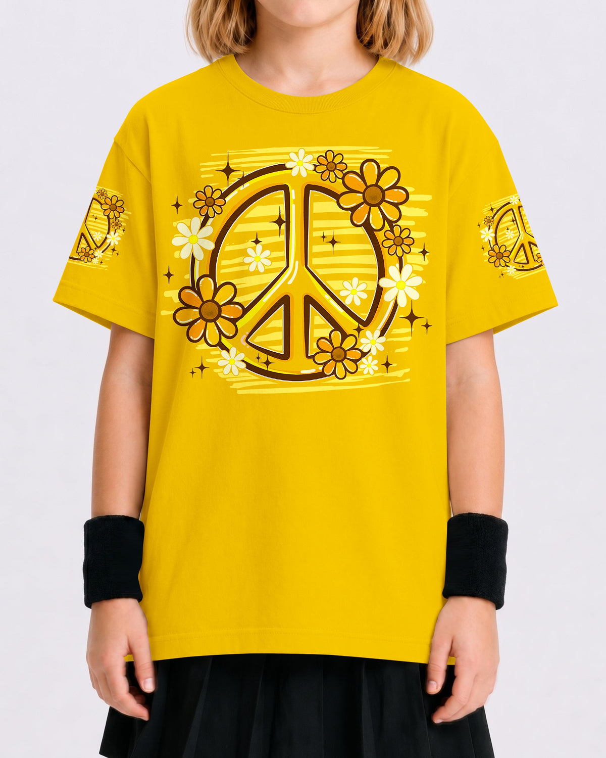 I'M NOT SHORT DUCK HIPPIE KIDS ALL OVER PRINT - TYPQ1206262