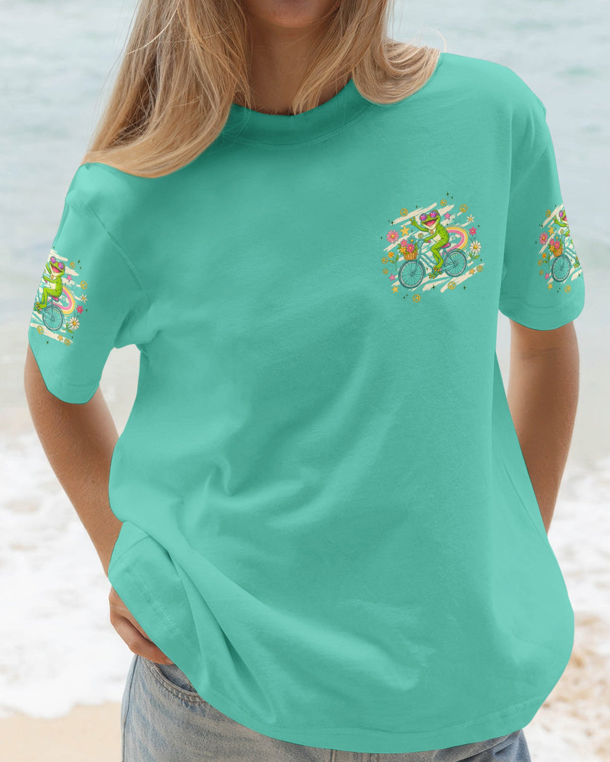 BE HUMBLE BE KIND FROG ALL OVER PRINT - TYPQ0807262
