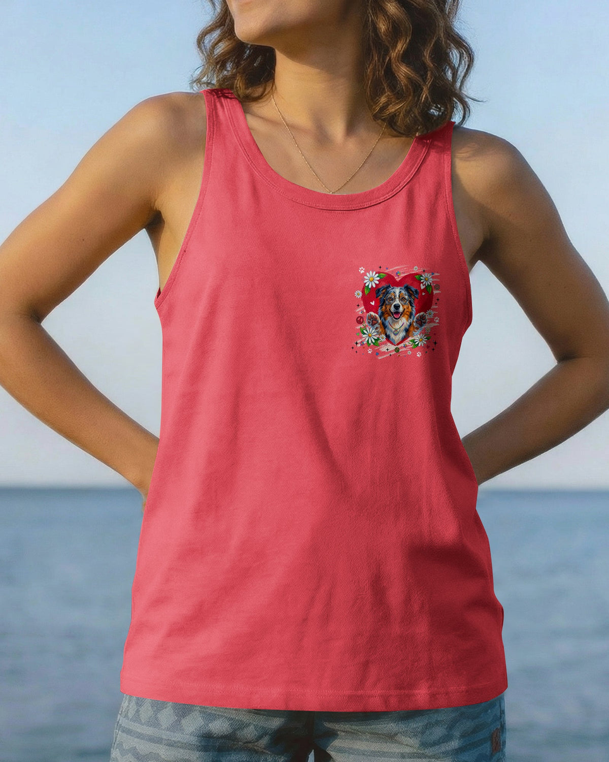 BE KIND AUSTRALIAN SHEPHERD DOG ALL OVER PRINT - TYLN0206262