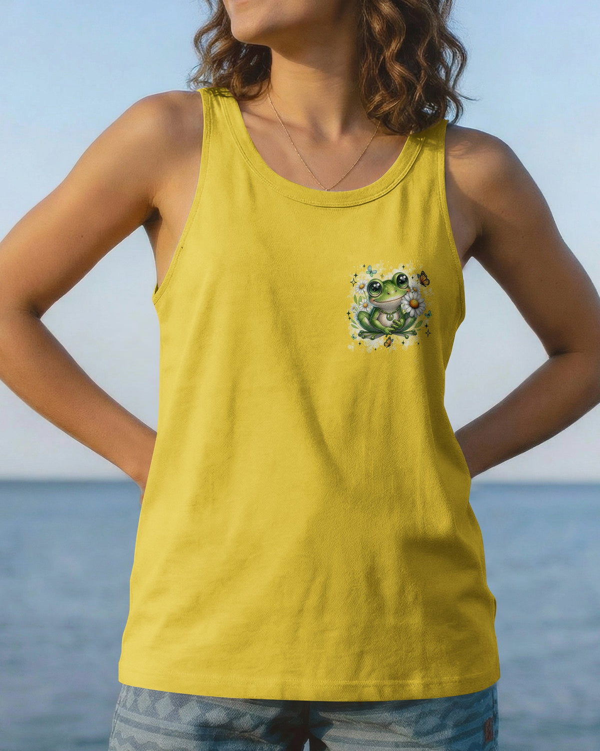 BE HUMBLE BE KIND FROG ALL OVER PRINT - TYLN0107261