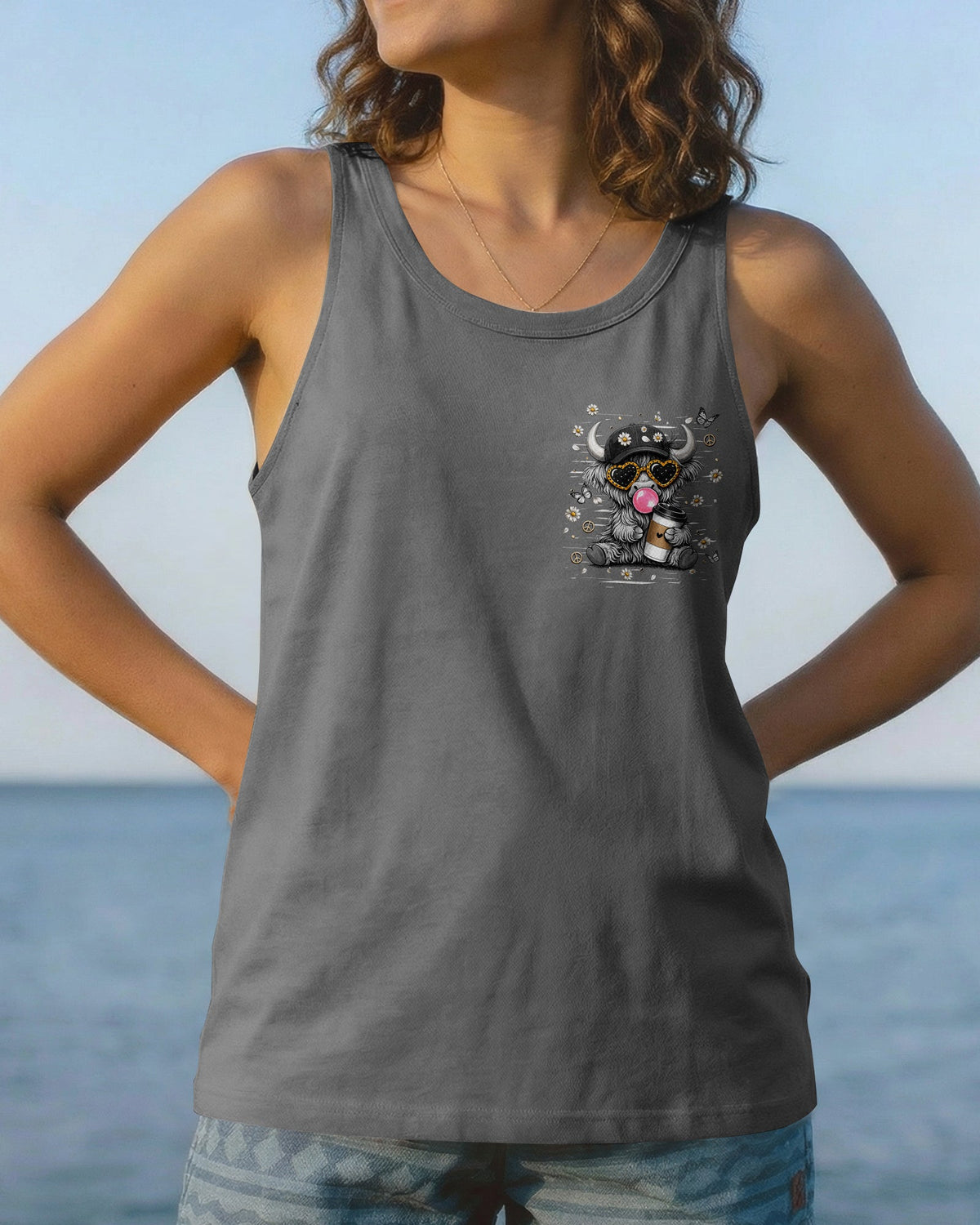 SUCK IT UP BUTTERCUP COW ALL OVER PRINT  - TLHN2505263