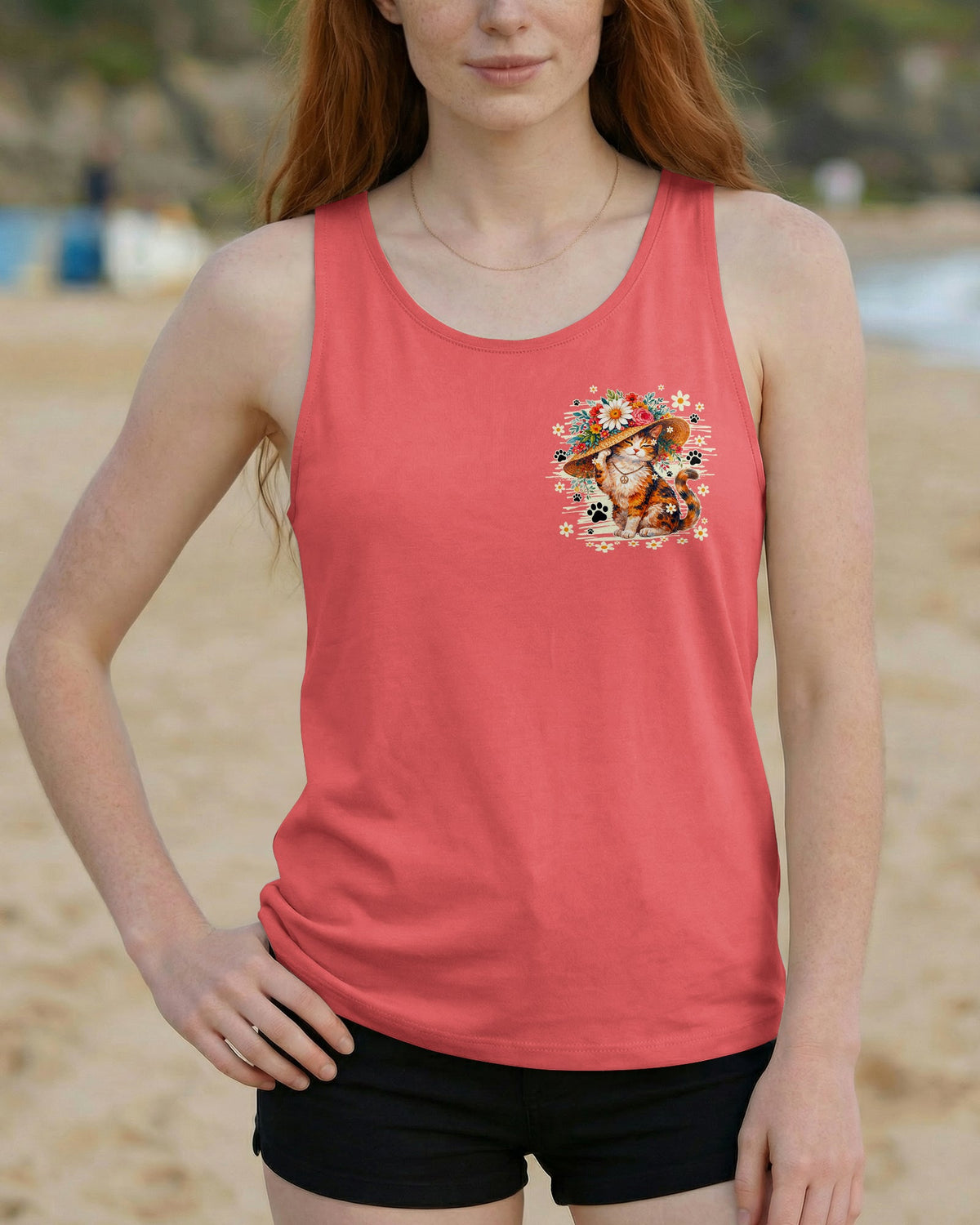 WHISPER WORDS OF WISDOM LET IT BE CAT ALL OVER PRINT - TY1105261