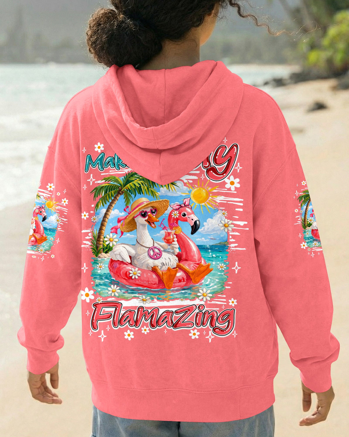 MAKE TODAY FLAMAZING GOOSE ALL OVER PRINT - TY2204262