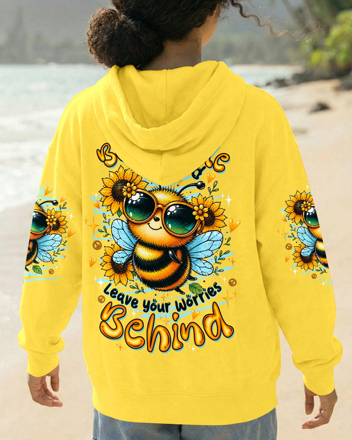 BEE HUMBLE BEE KIND BEE ALL OVER PRINT - TLTW0707264
