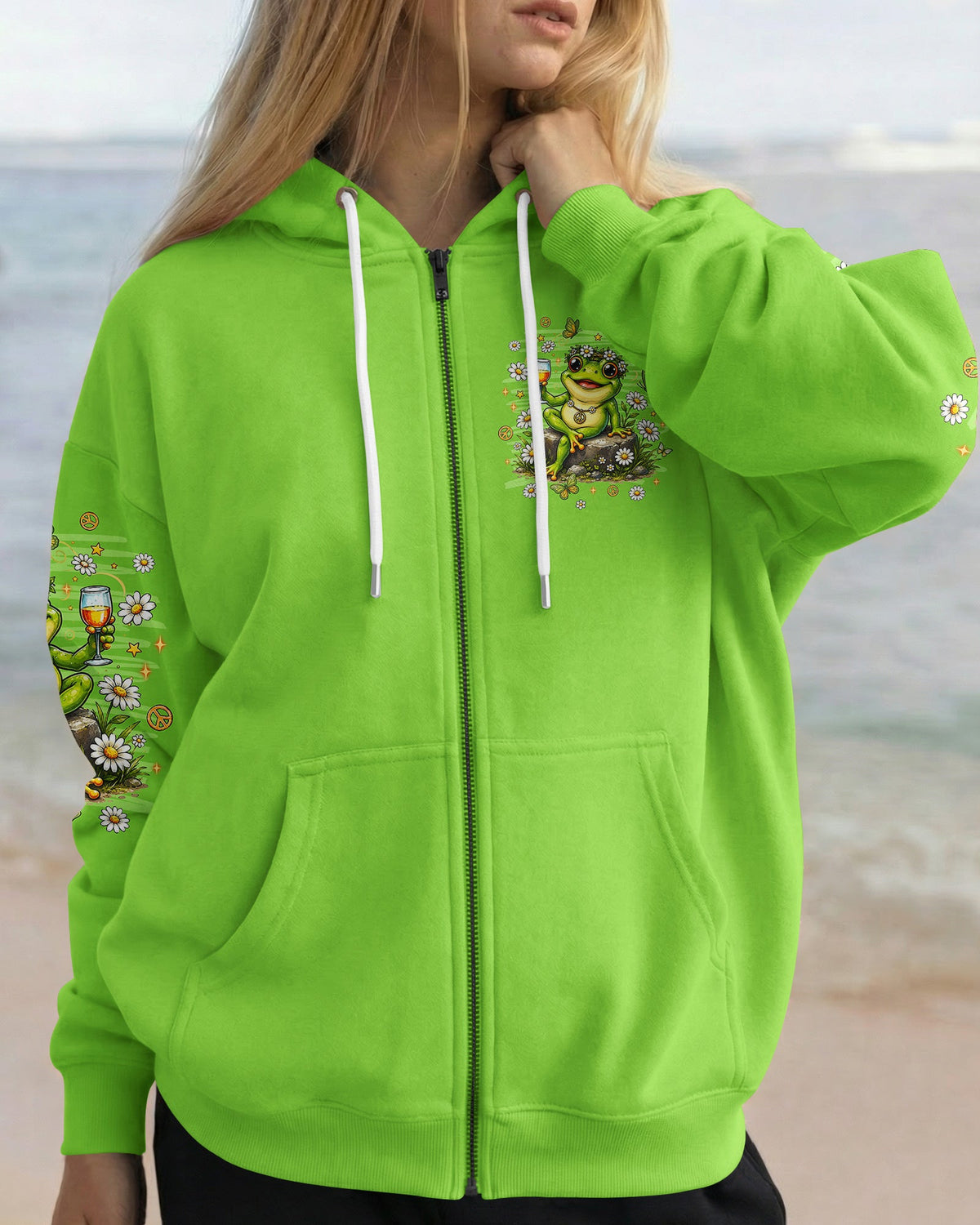 I'M JUST FANCY FROG ALL OVER PRINT - TLNT3006263