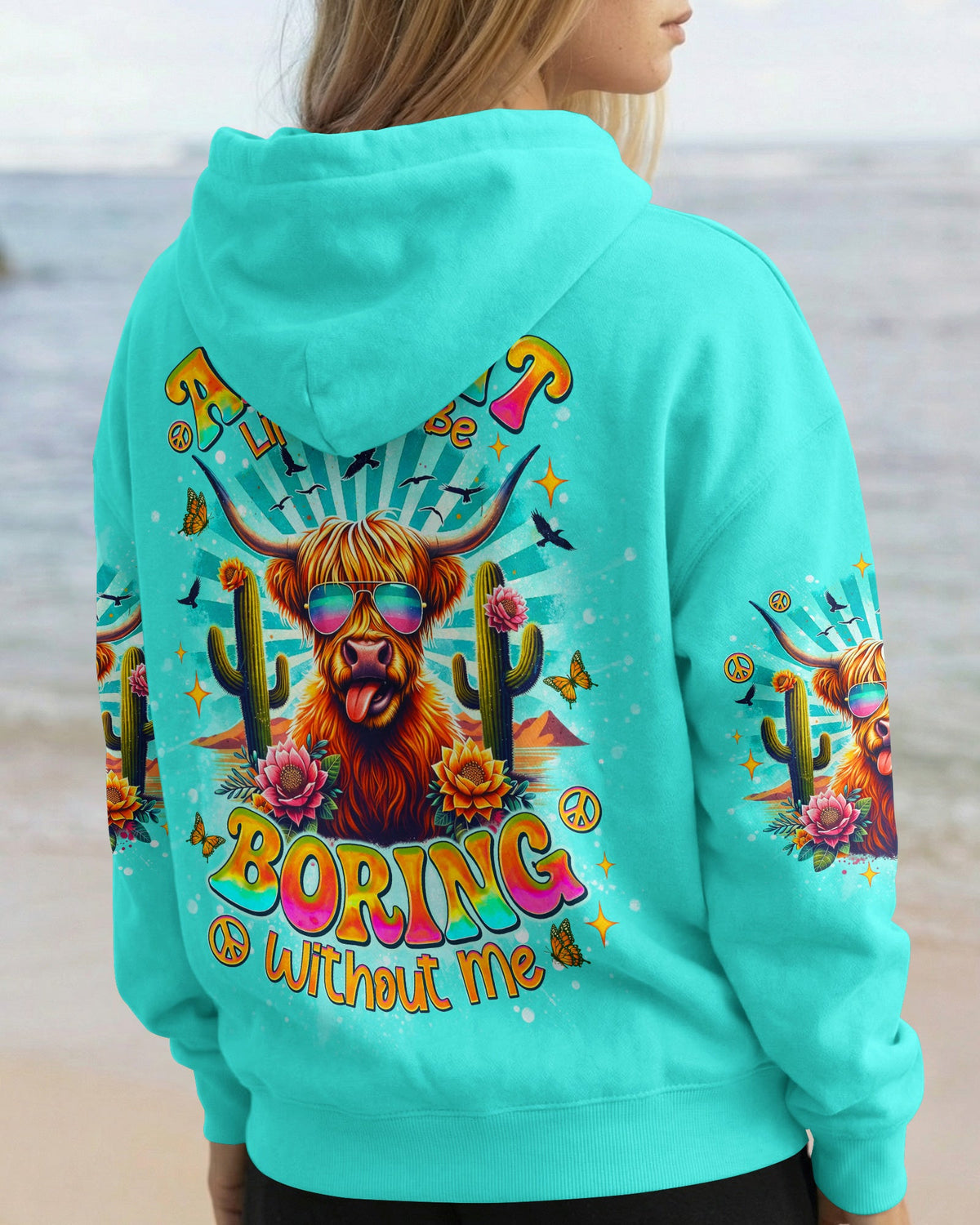ADMIT IT LIFE WOULD BE BORING COW ALL OVER PRINT   - TLNO0904261