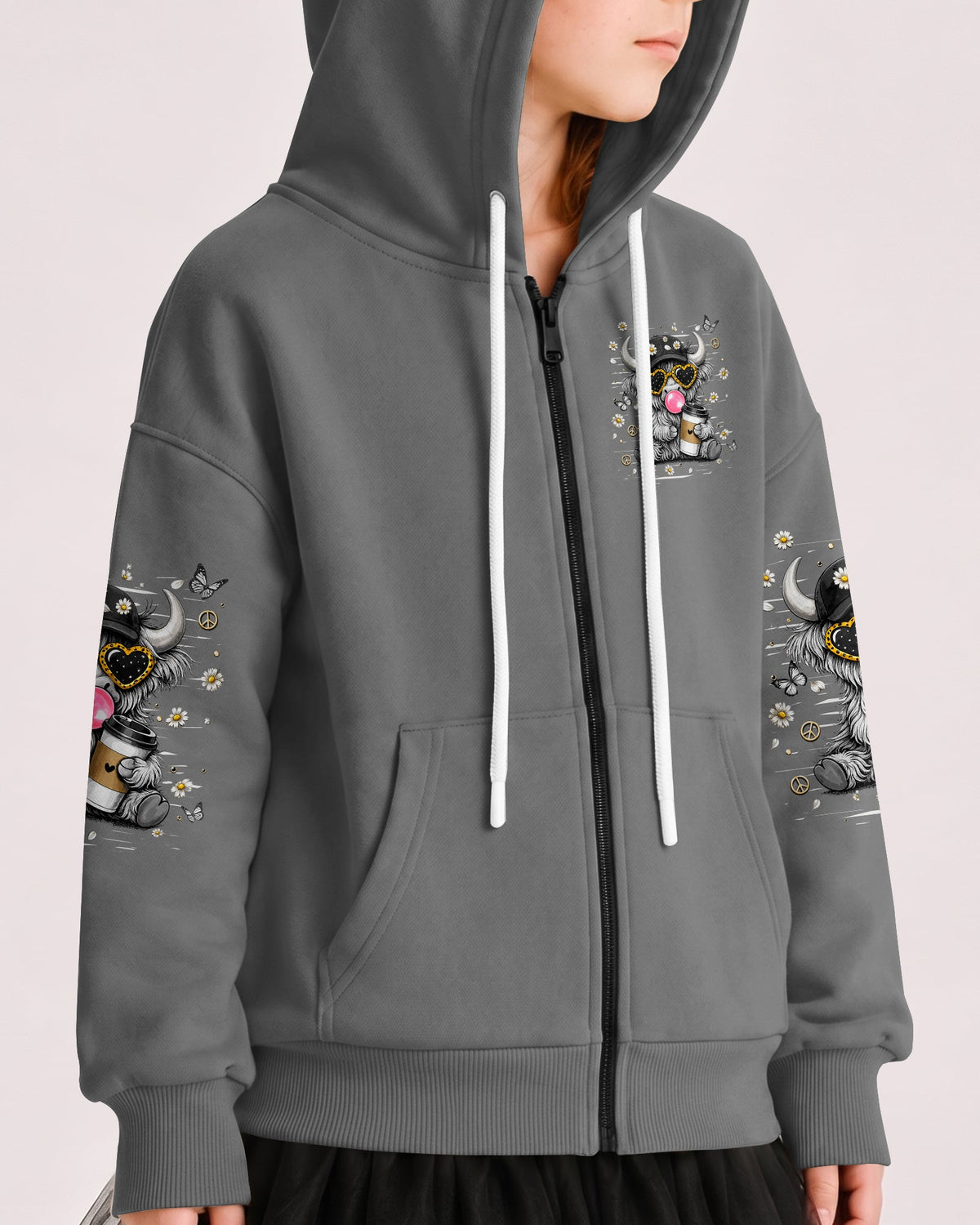 SUCK IT UP BUTTERCUP COW KIDS ALL OVER PRINT  - TLHN0806264
