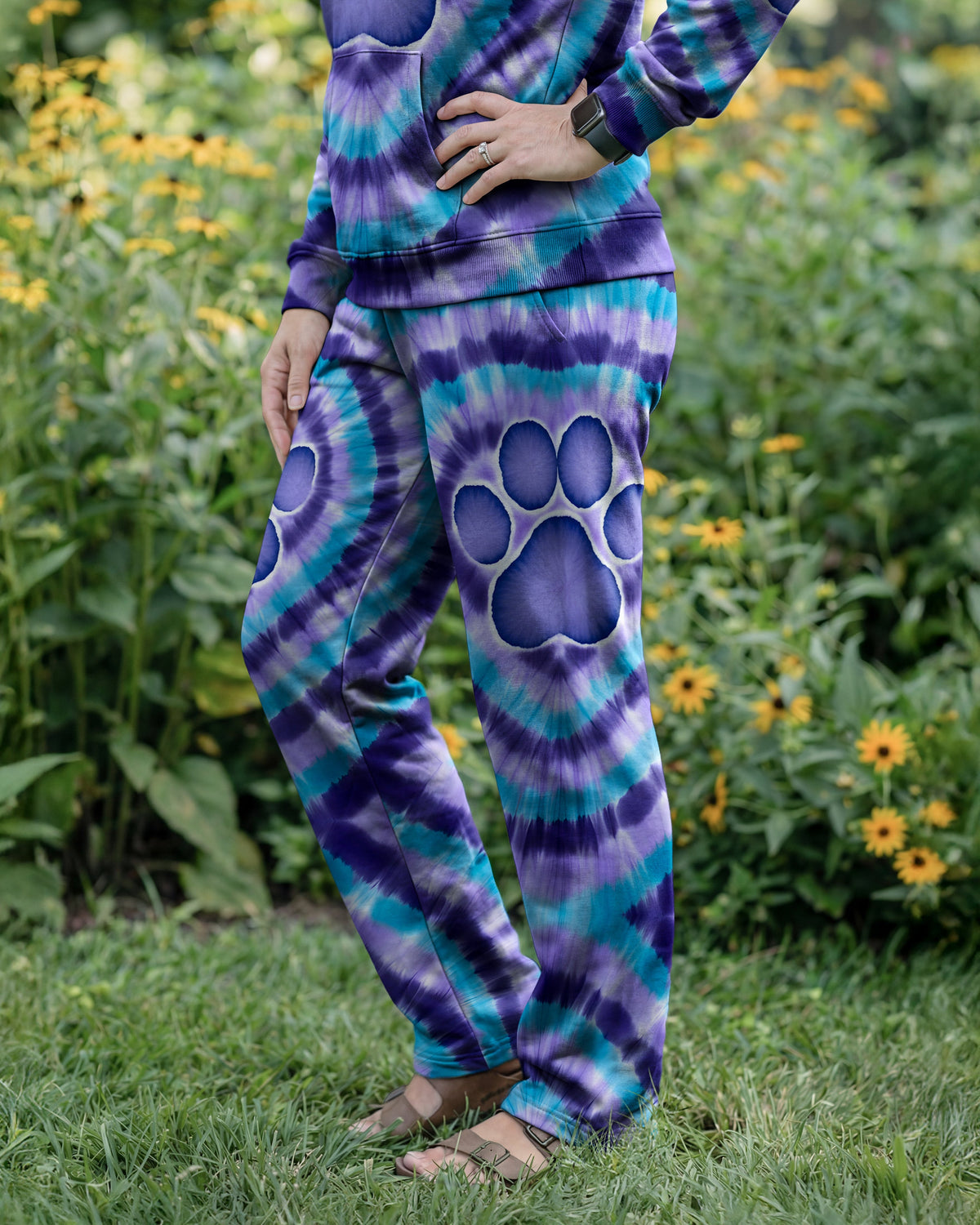 AURORA PAW PALETTE STRAIGHT FIT SWEATPANT - TYQY0701262