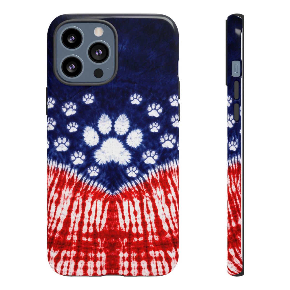 PAW PRINT RED WHITE & BLUE PHONE CASE - TLTW1604262
