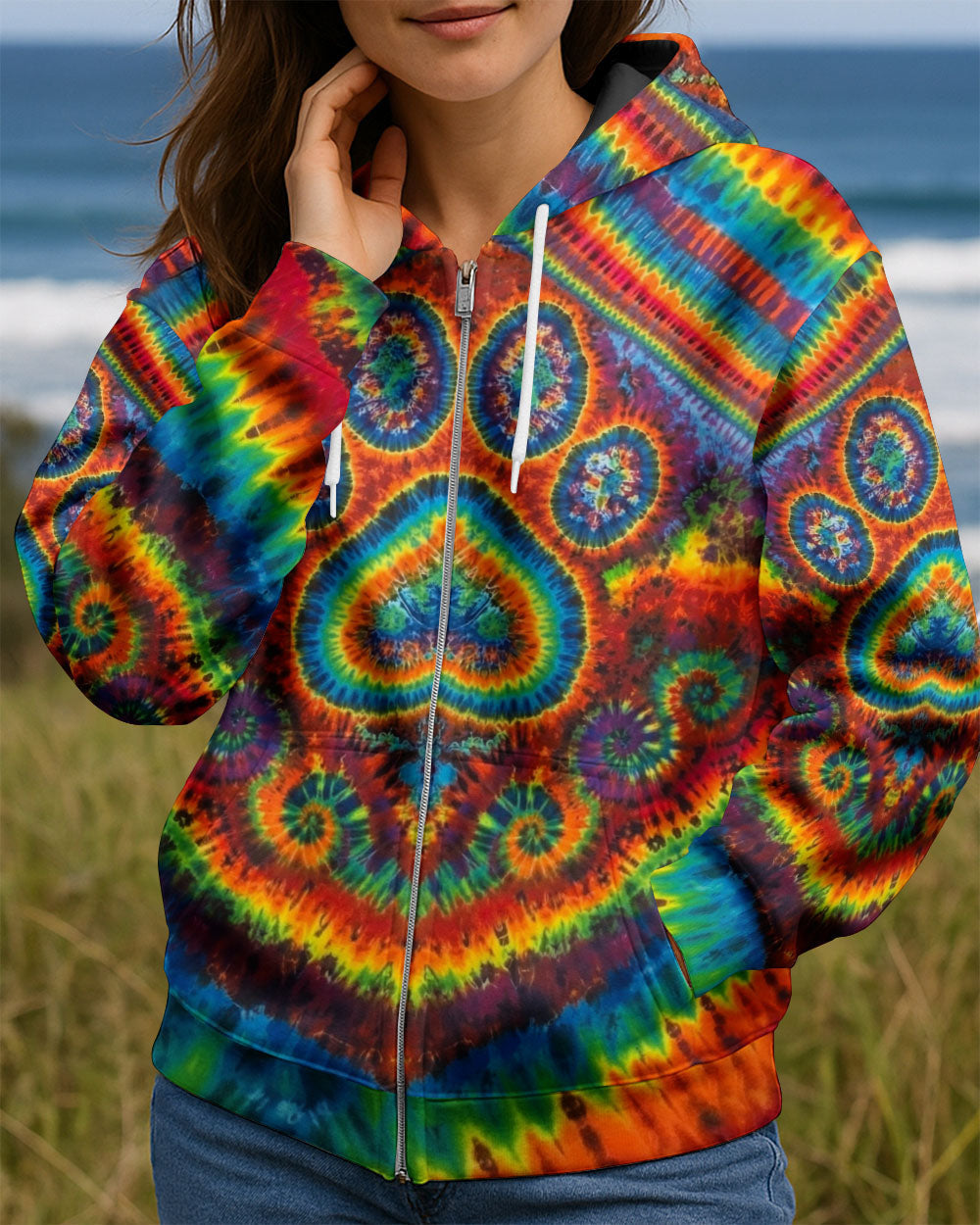 PAW PRINT COLORFUL PATTERN ALL OVER PRINT - TLNO2612251