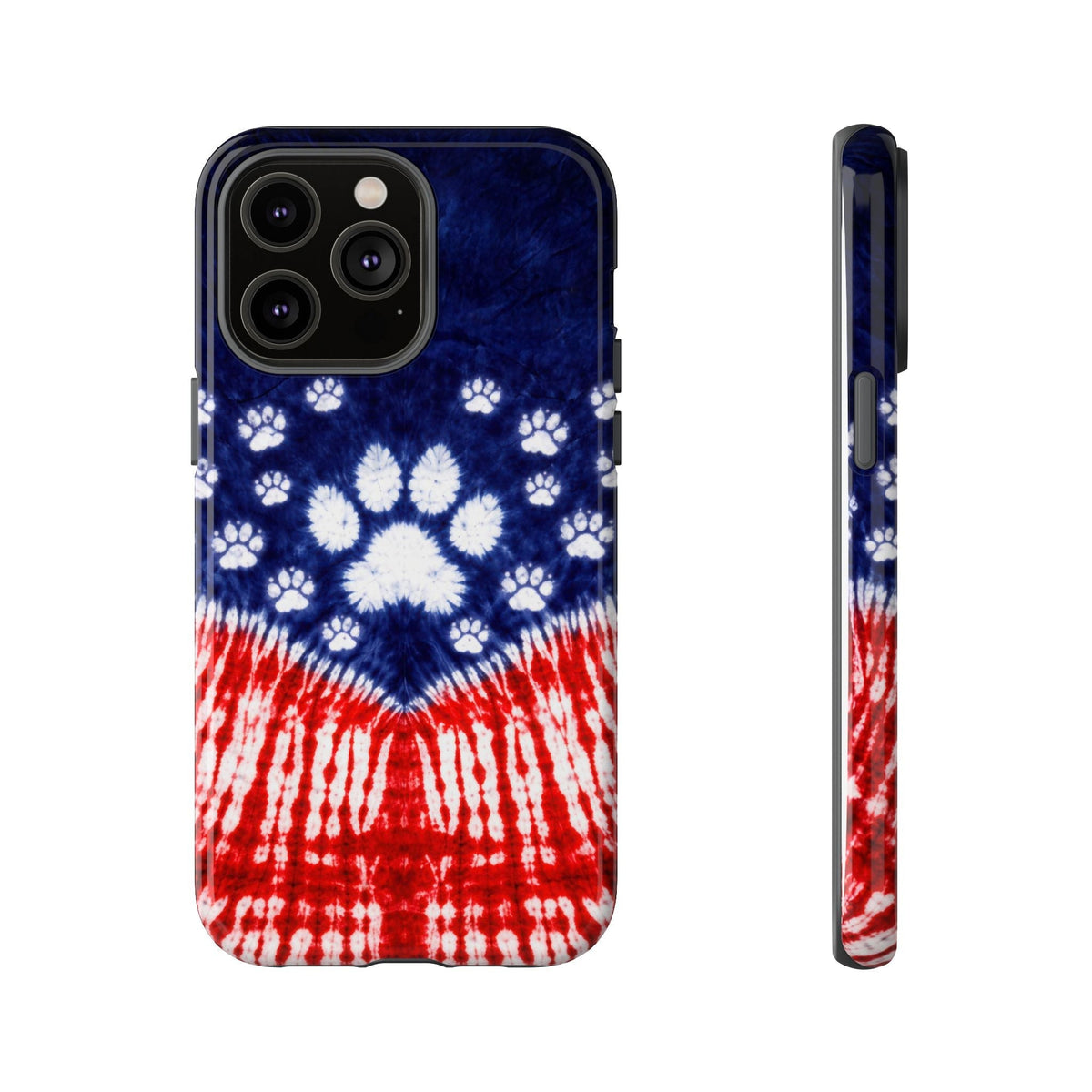 PAW PRINT RED WHITE & BLUE PHONE CASE - TLTW1604262