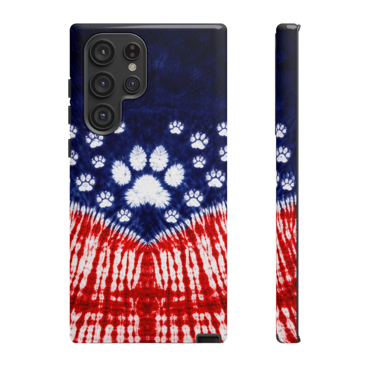PAW PRINT RED WHITE & BLUE PHONE CASE - TLTW1604262