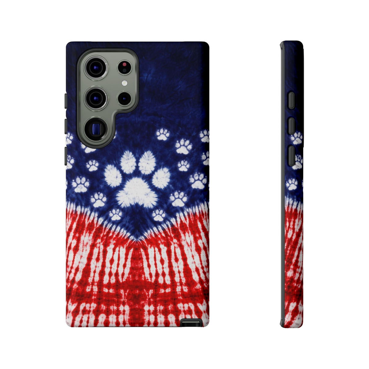 PAW PRINT RED WHITE & BLUE PHONE CASE - TLTW1604262