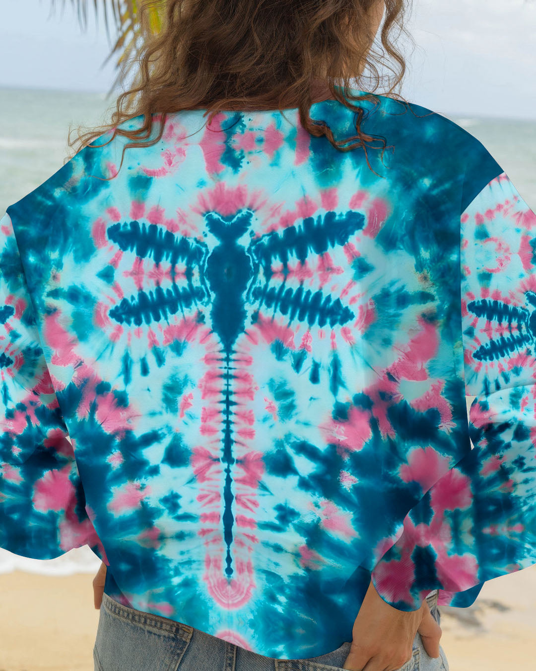 DRAGONFLY TIE DYE ALL OVER PRINT - TYQY1712251