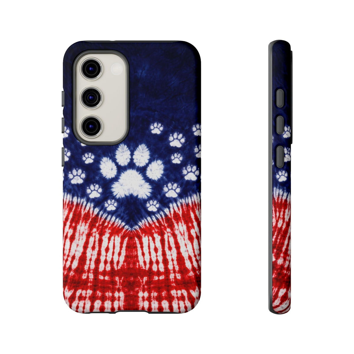 PAW PRINT RED WHITE & BLUE PHONE CASE - TLTW1604262