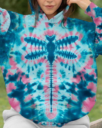 DRAGONFLY TIE DYE ALL OVER PRINT - TYQY1712251