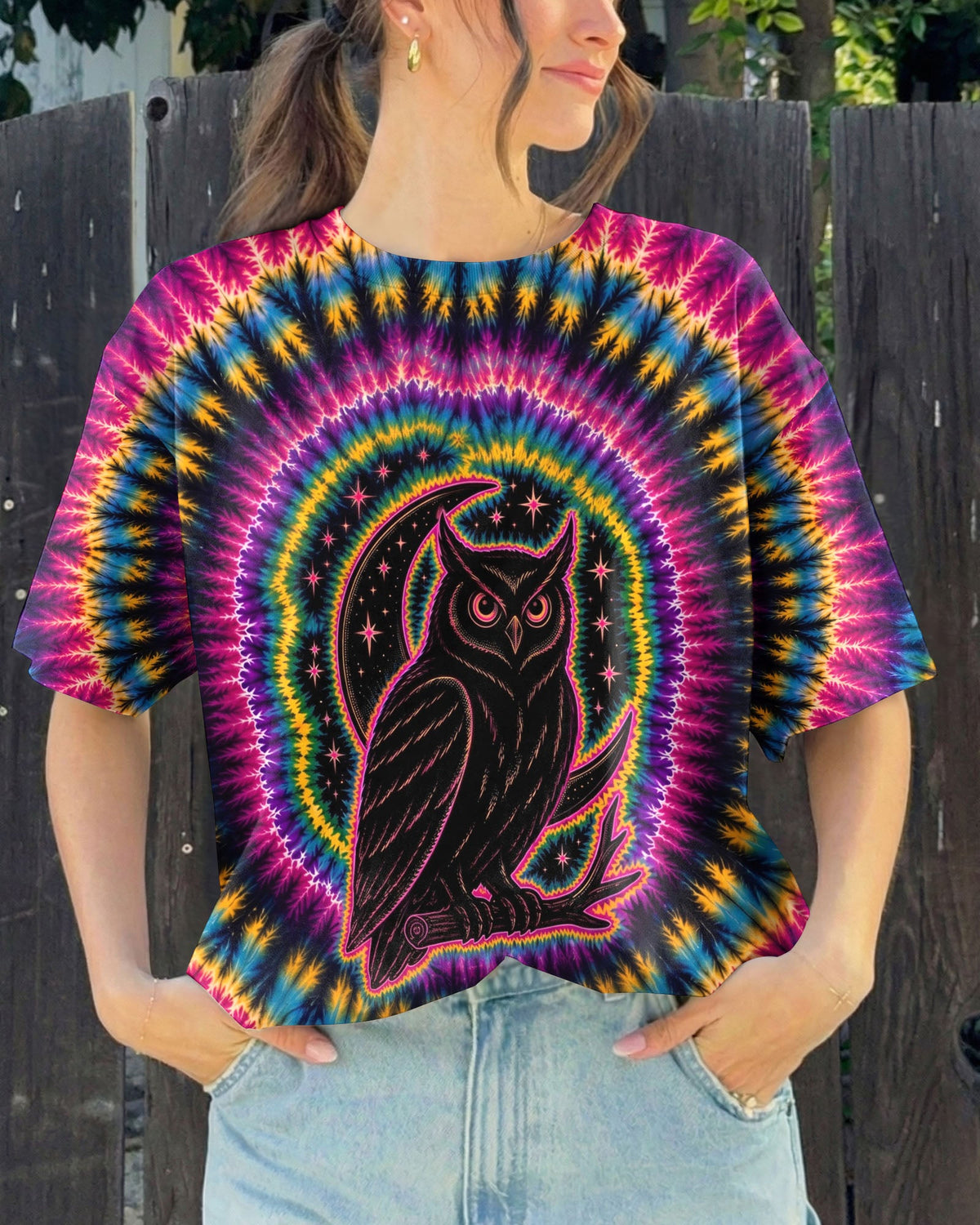 HELLO DARKNESS MY OLD FRIEND SWIRL ALL OVER PRINT - KMTM0405261