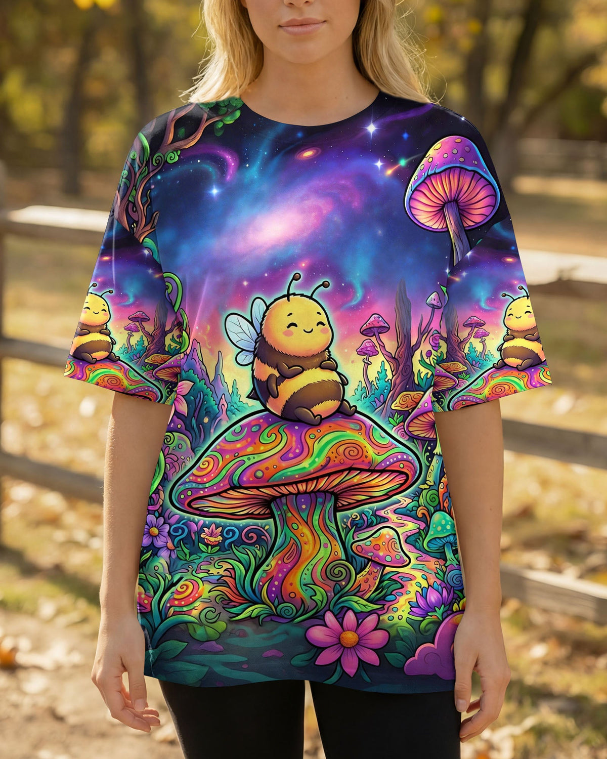 LET IT BEE PSECHEDELIC BEE ALL OVER PRINT - TLHG0804263