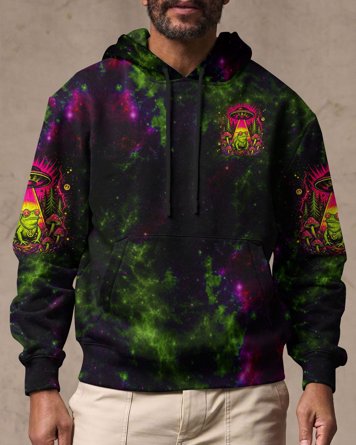 LICK THE TOAD MEET THE ALIENS ALL OVER PRINT   - TLHG1906263