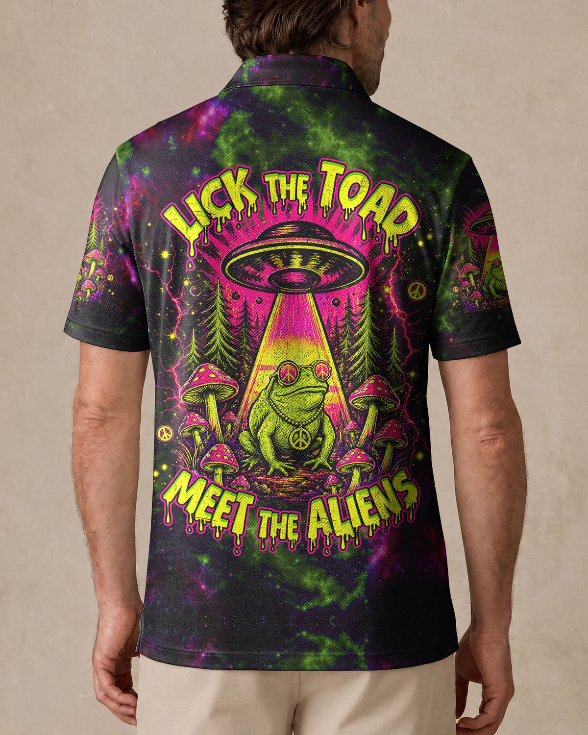 LICK THE TOAD MEET THE ALIENS ALL OVER PRINT   - TLHG1906263