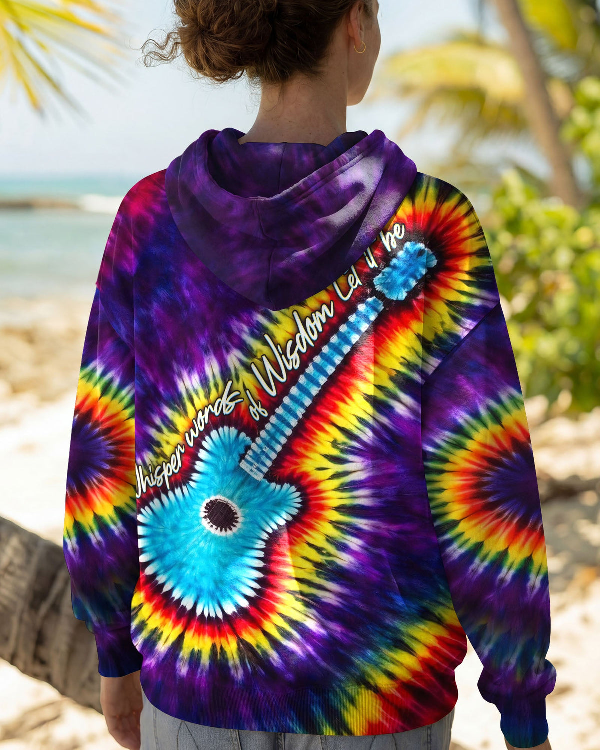 WHISPER WORDS OF WISDOM LET IT BE GUITAR ALL OVER PRINT  - TLHG2304263