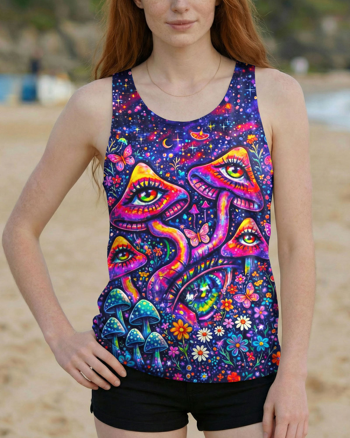 YOU ARE WHAT YOU MANIFEST MUSHROOM ALL OVER PRINT - TLNO06064262