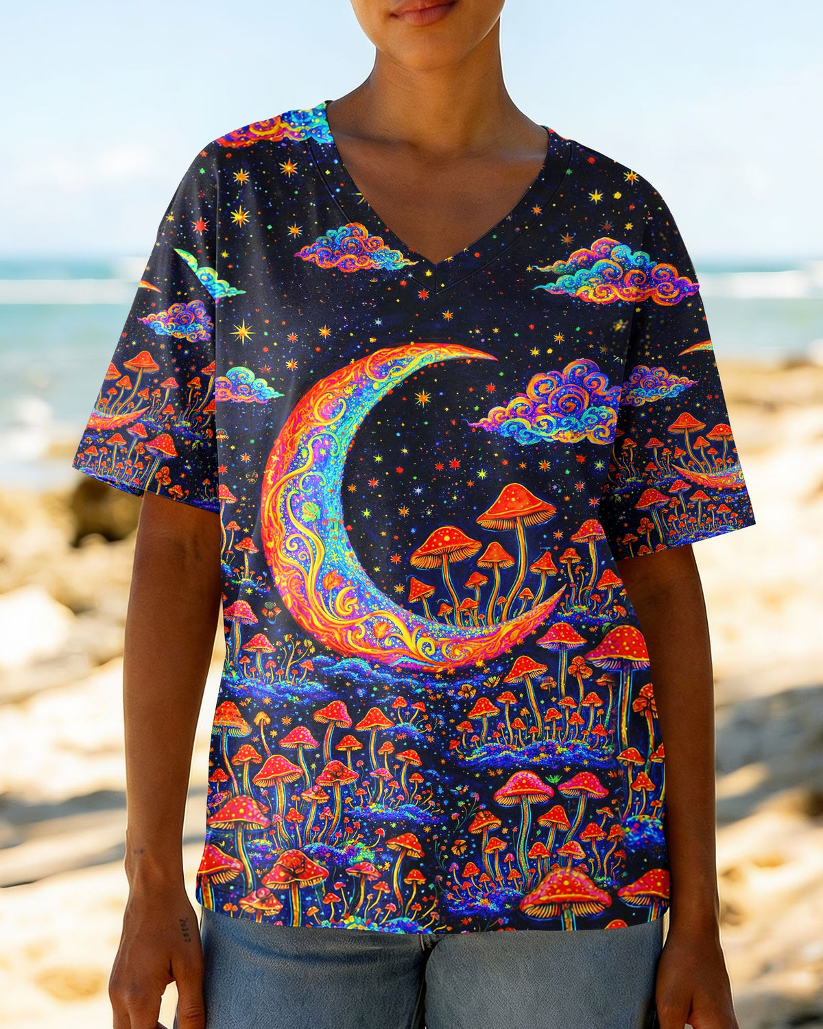BE LIKE THE MOON ALL OVER PRINT - TLNT0505263